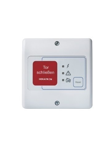 OA-Feststellanl.-Zentr., FSZ Basis, 230V AC, 50-60Hz, RAL 9003, B146xH146xT60,5mm - Hekatron