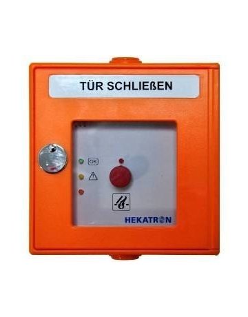 HEKATRON Handtaster DKT 02,AP,orange,"Tür schließen",24V