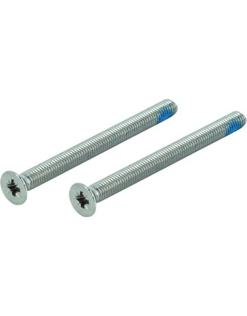 Gewindeschrauben-Set M5x 50mm, Kreuzschlitz, Stahl vernickelt - HOPPE