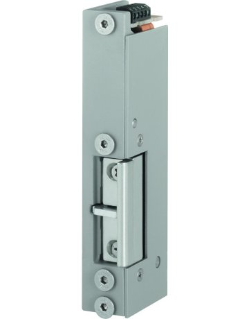 Türrahmen -Sicherheits-Elektro-Türöffner 331URF, mit Flachschließblech, 12V - effeff