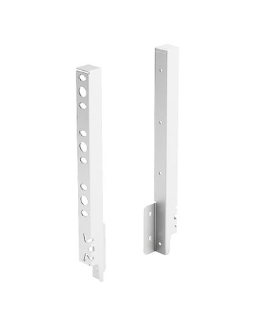 Set Rückwandverbinder ArciTech 282 mm, weiß, links und rechts - Hettich