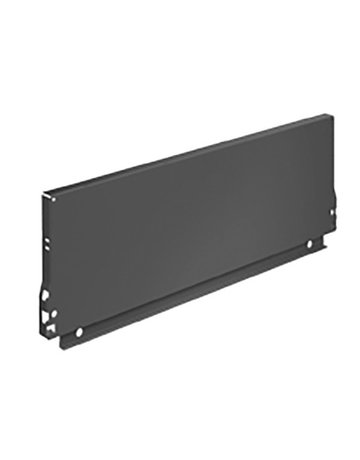 Stahlrückwand InnoTech Atira, 700 mm / 176 mm, anthrazit - Hettich