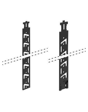Verriegelungsstange Stop Control, Länge HE 9, rechts - Hettich