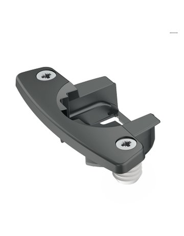 Selekta Topf TB 32, 45 x 9,5 mm zum Anschrauben, schwarz - Hettich