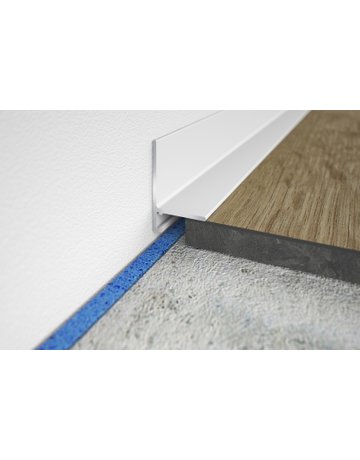 Abschlußleisten SL16X5 16 x 26 x 2000 mm, Alu weiß RAL9016 - Minileiste