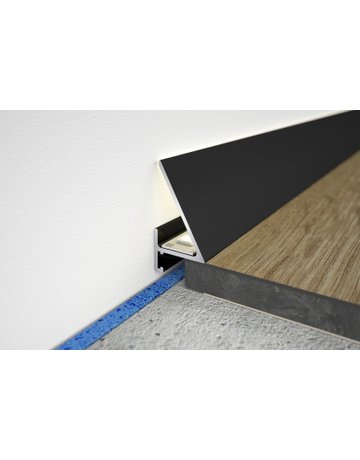 Abschlußleisten SLED16X5 16 x 31 x 2000 mm, Alu schwarz C35 - Minileiste