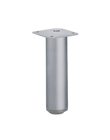 Möbelfuß Lano RO, 120 mm silber eloxiert - Hettich