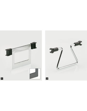 Trennbügel für Frontauszug, STYLE, pulverbeschichtet anthrazit (1) - Hettich