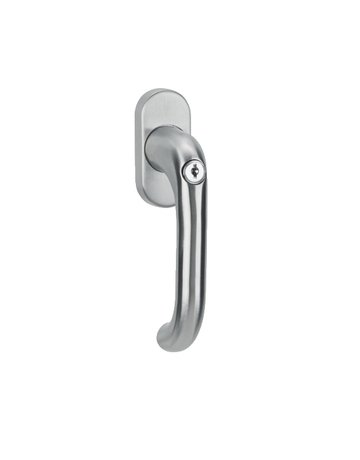 Fensterolive Titania abschliessbar Edelstahl matt, Stift 7 x 24/32+36/42 mm - Topform