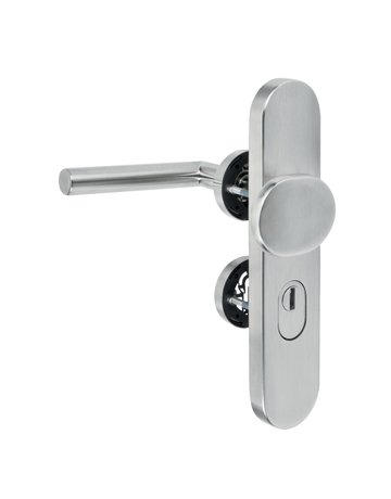 Kombi-Schutz-Wechselgarnitur Jupiter ZA rechts 10/92mm Edelstahl mit TS 64-83mm - Topform