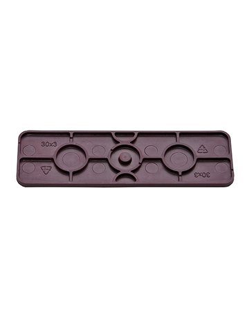 Verglasungsklötze 100 x 26 x 3 rot - Topform