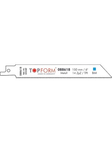 Säbelsägeblatt S922BF BiM - Metall Pkt. a 25 St. - Topform