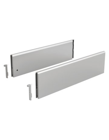 TopSide ArciTech, 650 mm, (218/ 94, 250/126) silber, links und rechts - Hettich