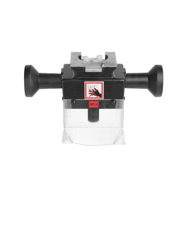 Bohrkopf für MINIPRESS PRO, für MINIPRESS top, für PRO-CENTER (ab AA), Spindelanzahl 2, mit Schnellspannfutter, gerade Montageplatten, R9011 graphits matt - Blum