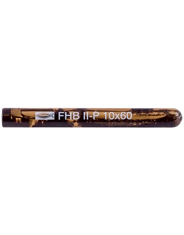 Patrone FHB II-P 10 x 60 standard aushärtend,Bohrlochtiefe: 75 - fischer