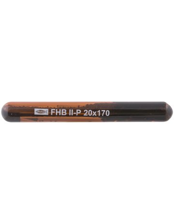 Patrone FHB II-P 20 x 170 standard aushärtend,Bohrlochtiefe:190 - fischer