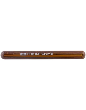 Patrone FHB II-P 24 x 210 standard aushärtend,Bohrlochtiefe:235 - fischer