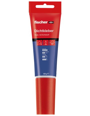 Dichtkleber 80ml,weiß - fischer