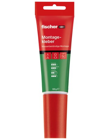 Montage Kleber 80ml,weiß - fischer