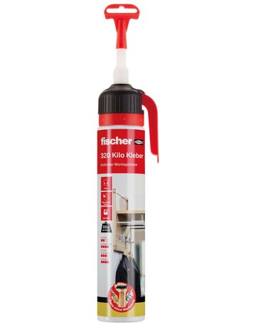 320 Kilo Kleber 200ml,weiß - fischer
