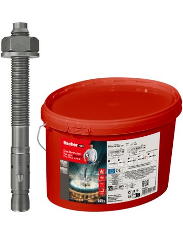 Bolzena. FAZ II Plus 10/10 R Eimer à 145 Stk - fischer
