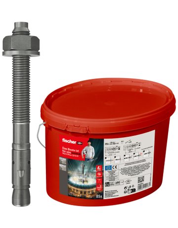 Bolzena. FAZ II Plus 12/10 R Eimer à 85 Stk - fischer