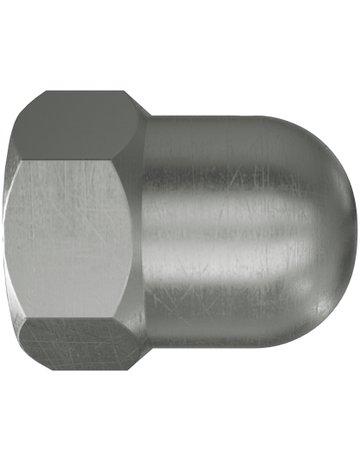 Hutmutter für FAZ II Plus M12 R Stahl galvanisch verzinkt, Mutterhöhe 29 mm - fischer