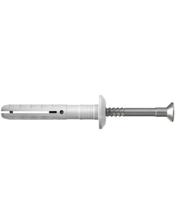Nageldübel N 6 x 40/7 P,A2 Nylon,Edels.,A2 - fischer