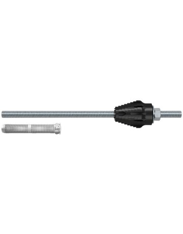 Abstand.Thermax 12/110 M12 Stahl,zn,m. Kunststoffkonus - fischer