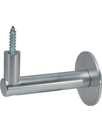 Handlaufstütze mit 6 mm Holzschraube Stockschraube z. Andübeln, Edelstahl - KWS
