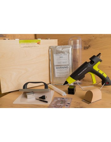 Astfüller Profi-Komplett-Set im Holzkoffer - Holzreparatur - 2