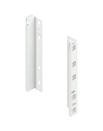 MERIVOBOX Holzrückwandhalter, Höhe E (209 mm), links/rechts, seidenweiss matt - Blum - 1