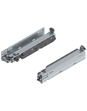 MOVENTO mit BLUMOTION S, Vollauszug, Führung, 40 kg, NL=300 mm, für Kupplung, links/rechts, verzinkt