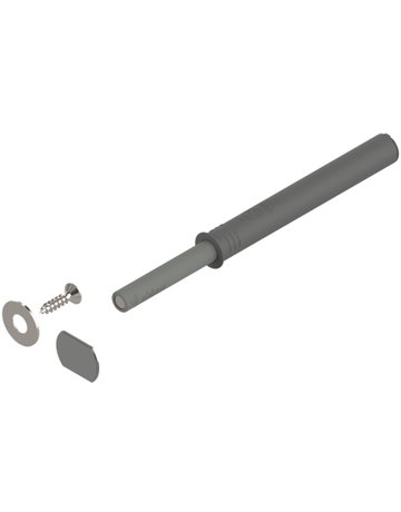 TIP-ON für Türen (Set), Langversion, mit Magnet, R7036 platingrau - Blum