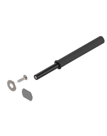 TIP-ON für Türen (Set), Langversion, mit Magnet, carbonschwarz - Blum - 1