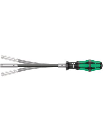 Bits-Handhalter extra slim m. flexiblem Schaft - Wera - 1