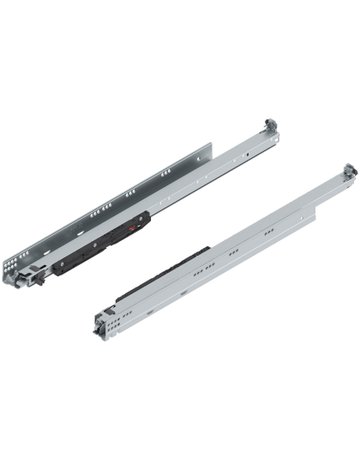 MOVENTO mit BLUMOTION S, Vollauszug, Führung, 60 kg, NL=700 mm, für Kupplung, links/rechts, verzinkt