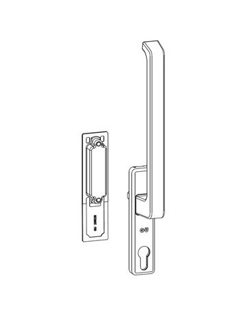 933/936 Beutel Drehgriff Dirigent innen mit PZ weiß - GU - 1