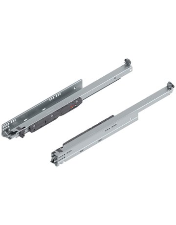 MOVENTO mit BLUMOTION S, Vollauszug, Führung, 40 kg, NL=600 mm, für Kupplung, links/rechts, verzinkt
