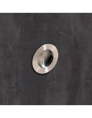Möbel- Muschelgriff, Aboa, 9070138, Durchmesser 65mm, Höhe 14mm, rund, edelstahl - Hettich - 2