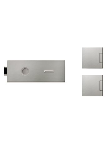 Beschlagset SO Square 3.0 WC Drücker vorne ähnl. Edelstahl matt - Licht & Harmonie - 1