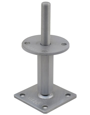Pfostenträger PTP easy RS/LS Gewinde Verstellbereich 122-182 mm ZiNiP - Pitzl