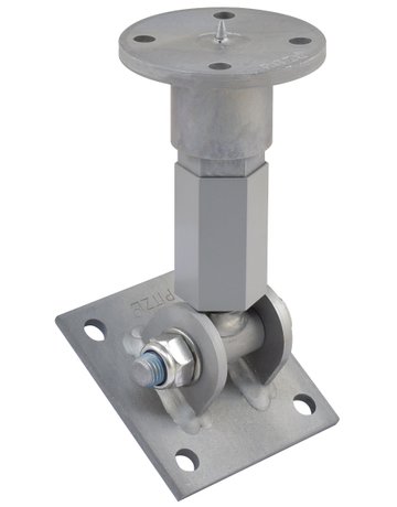 Pfostenträger PTP easy Stecksystem Z neigbar Verstellbereich 175-235 mm ZiNiP - Pitzl - 1