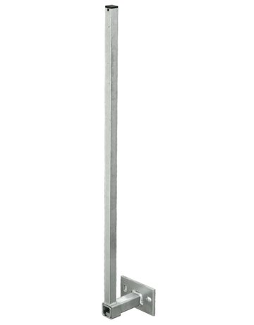 Geländerstützen GSP Vierkantr. andübeln mit Kröpfung, Höhe 1000 mm - Pitzl - 1