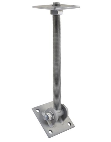 Pfostenträger PTP easy Gewindestangen mit Mutter verschweißt M24 x 330 mm ZiNiP - Pitzl - 1