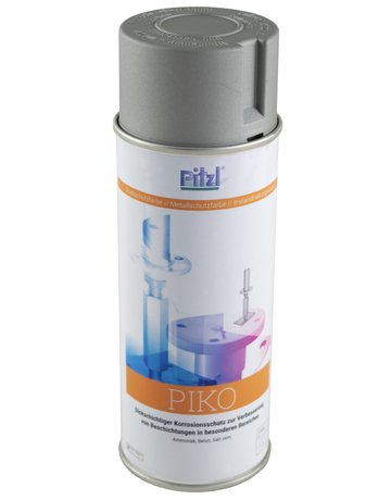 Korrosionsschutzspray "PIKO" graualu RAL 9007 mit Eisenglimmer 400 ml - Pitzl - 1