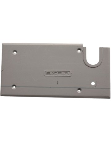 Deckplatte Edelstahl DR für STOP TS 23 - GEZE - 1