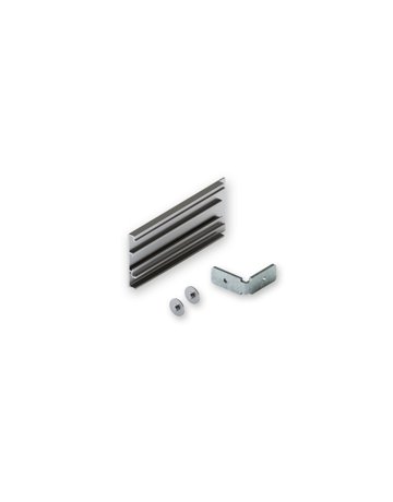 Hawa Junior Blendenendstück-Set 95 mm LM elox. - Hawa - 1