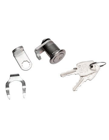 Zylinderschloß 448 mit Feder 2 Riegel,7 + 12 mm,22 mm D. - Renz - 2