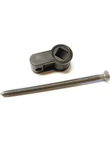 Vierkant-Einsatz PZ 8 mm schwarz K-13683-08-0-6 - GU - 1